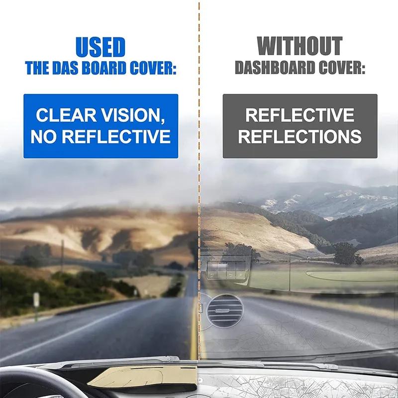 Car Dashboard Center Control Cover Mat  Sun Visor Parasol Pad Sunshield Cushion Dashmat Cape for Peugeot 508 MK2