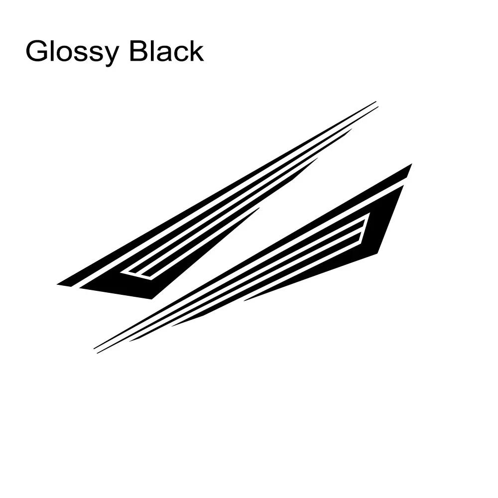 2PCS Car Door Side Stickers For Tesla Model Y PVC Vinyl Decals Waterproof Auto Body Styling DIY Decoration Stickers Accessories