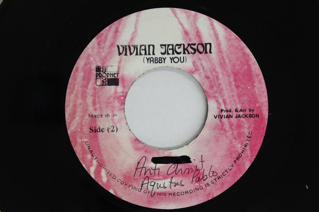 7inch Record YABBY YOU, AUGUSTUS PABLO - Anti Christ NONE VIVIAN JACKSON Jamaica Reggae, Ska & Dub Used