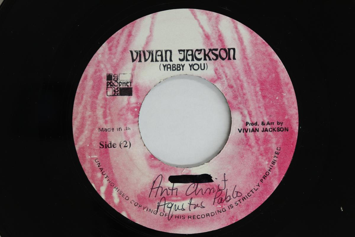 

7inch Record YABBY YOU, AUGUSTUS PABLO - Anti Christ NONE VIVIAN JACKSON Jamaica Reggae, Ska & Dub Used