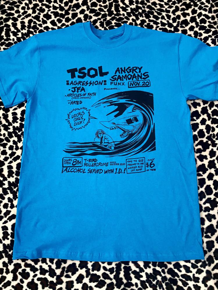 Collection T.S.O.L. Band Tour 80s T Shirt Gift For Fan SIZE S-5XL K461 Unisex T-Shirt S