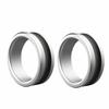 2PCS Lightweight Fishing Line Puller Ring Aluminum Alloy Fishing Line Dragger Tool  for Tying Knots