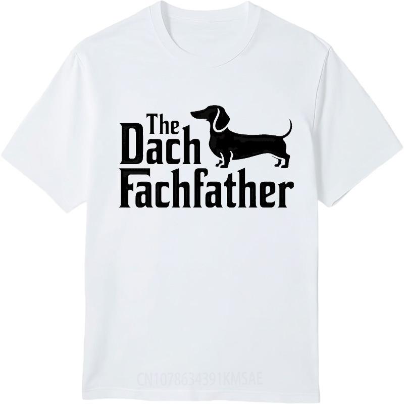 Streetwear Sommer Jungen T-Shirt Das Dackel Vater Hund Silhouette Design Kurzarm Weiches Rundhals-T-Shirt Entspannte Passform T-Shirt