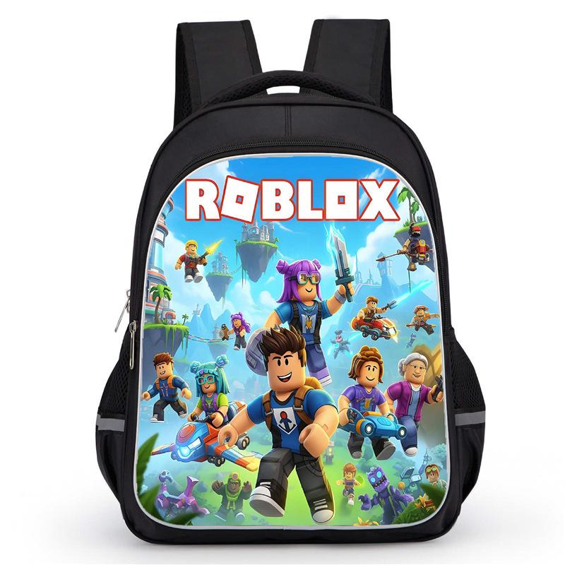 2026 new Roblox comfortable backpack with high-definition printed casual lightweight backpack
