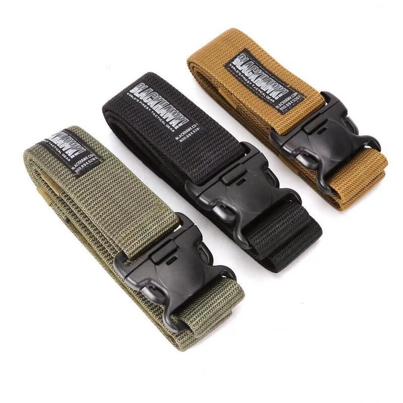 Lilang Men's Outdoor Rescue Nylon Canvas Belt