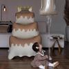3D Cartoon Birthday Cake Balloon - Foil Decoration for Kids' Parties