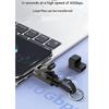 Durability Zinc Alloy Keychain Data Cable with Digital Display PD3.0/PD2.0 Charging Wire &Efficient 40Gbps Data Transfer