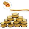 10PCS PVC Material Cable Identification Markers Wire Marking Sleeves  Electrical Network Wiring