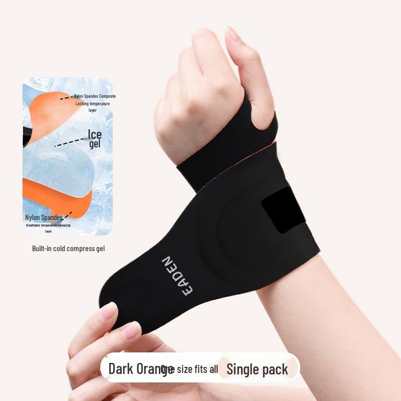 Wrist Support Gel Ice Pack for Sprain, Injury & Pain Relief
