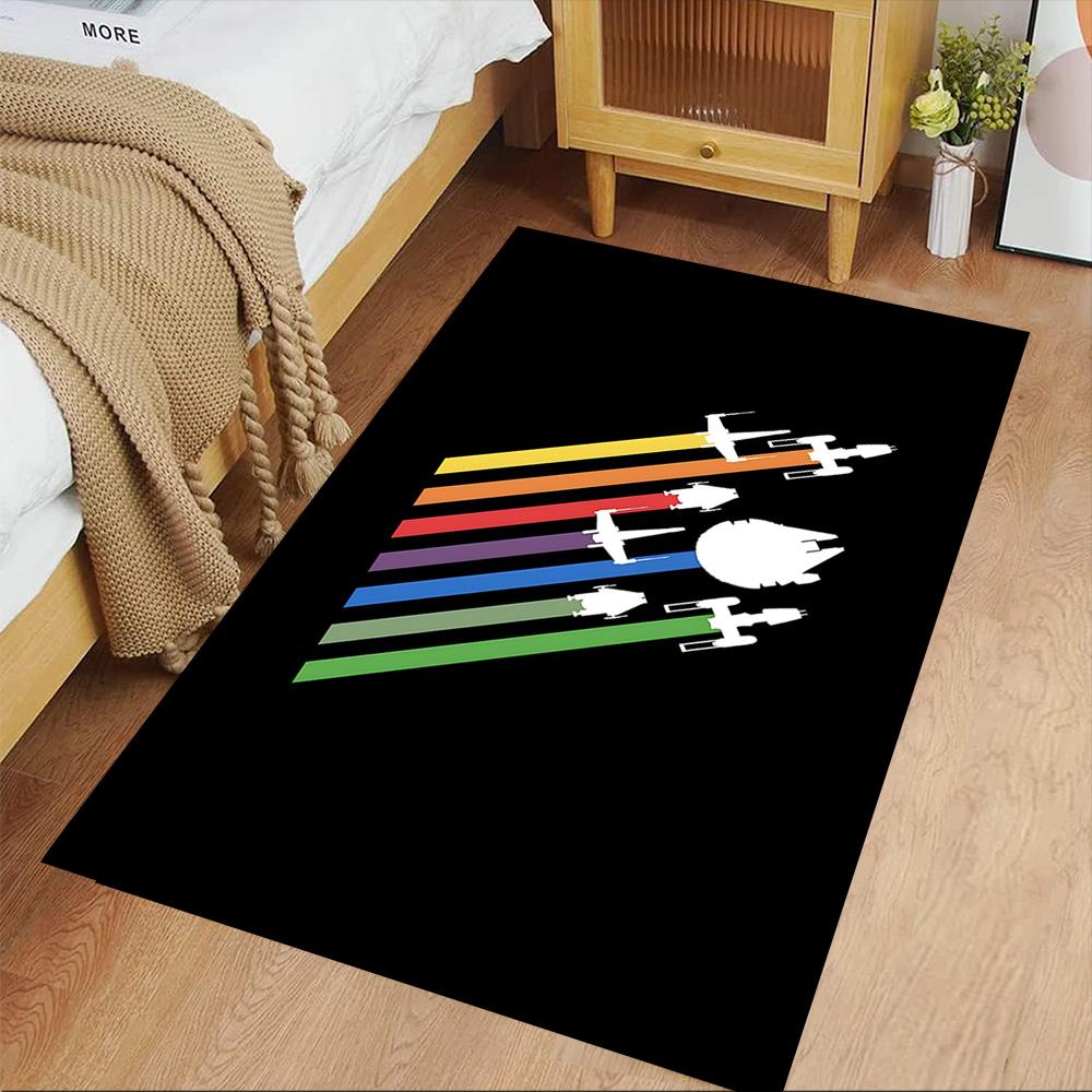 Star Wars Carpet Design for Hallway Entryway Dormitory Decorate Room Anti-slip Rug Office Home Decor Perfect Gift for Women Men