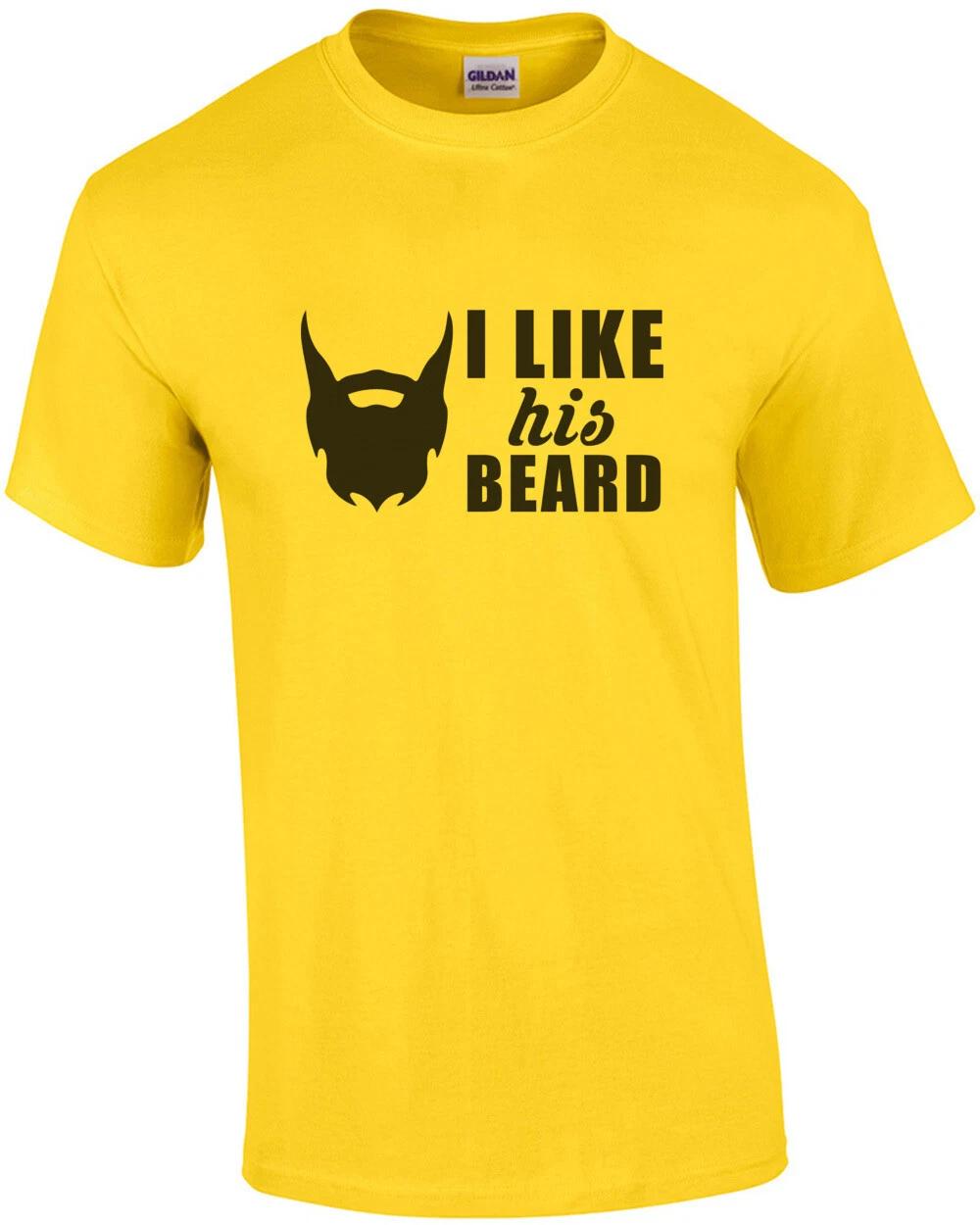 I like his beard - couple s t-shirt S