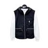 Men's Quick-Dry Multi-Pocket Hooded Vest - Solid Color, Casual, Sleeveless Gilet for Autumn Trends