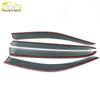 Qoros 5 Rain Guards: 3D Stainless Steel Bright Strips and Decorative Exterior Accessories
