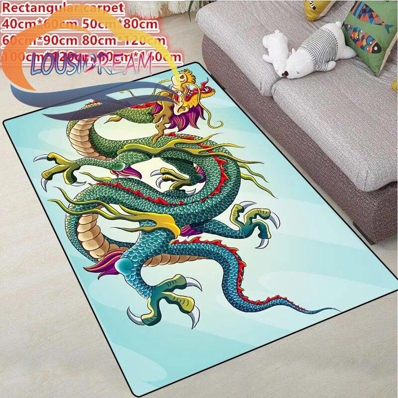 

Різні візерунки дракон Килимки Мода 3D Вітальня Ліжко Велика площа М який килим Дім Дитячий килимок Прикраса 40cm x 60cm