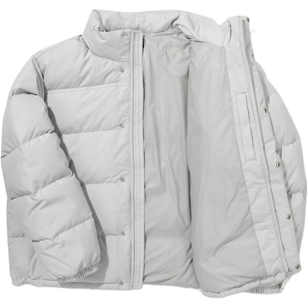 FILA Down Jackets Unisex Gray Stand Collar Moderate FS2DJG4102X-LGY