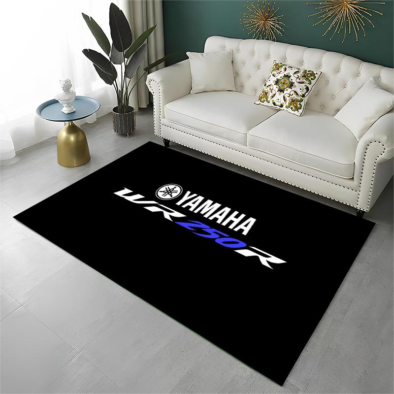 3D Y-Yamaha Racing Moto Sign Carpet