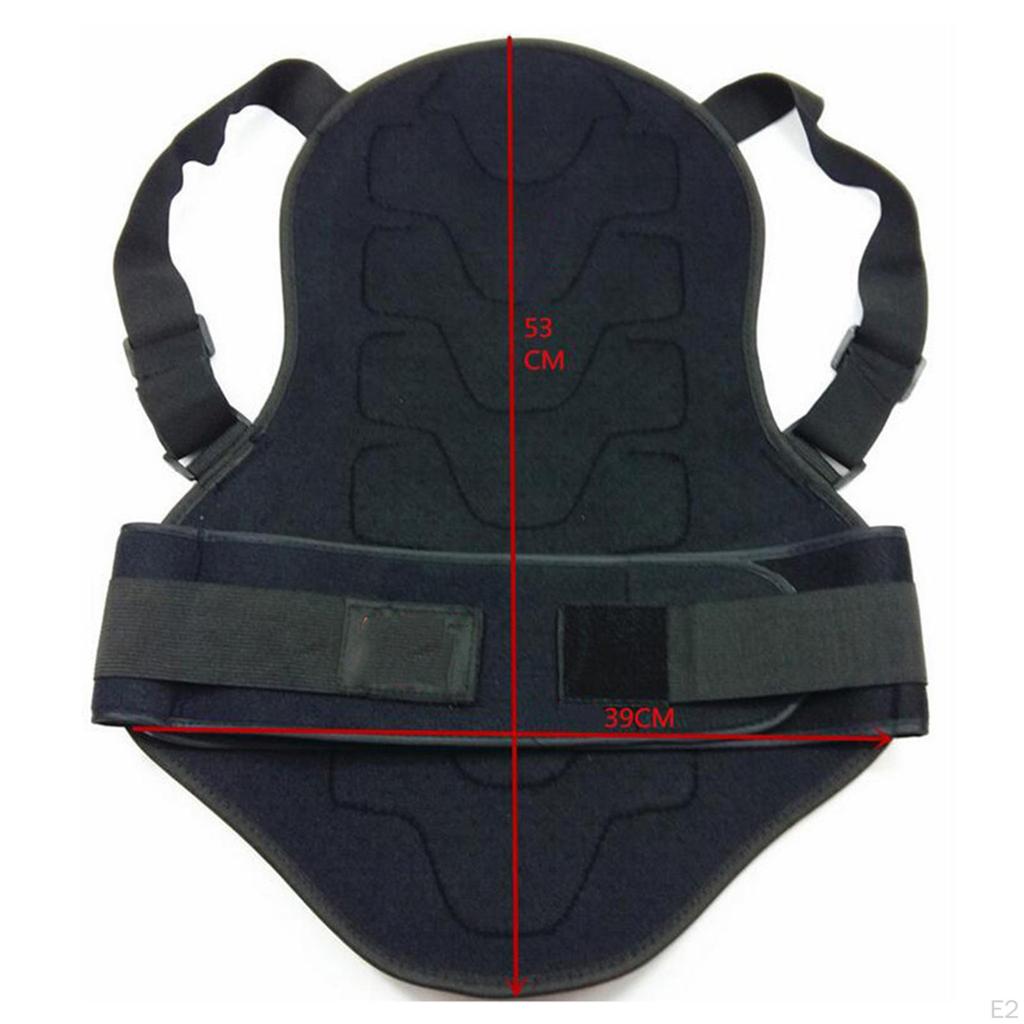 Cycling Skiing Riding Skateboarding Chest Back Gear Motorcycle Jacket Motocross