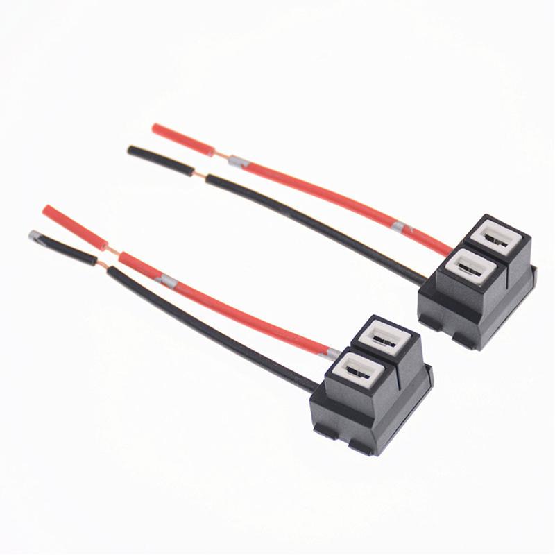 

10Pcs Car H7 Bulb Holder Ceramic Connector Harness Wires Socket Adapter Plug Wiring