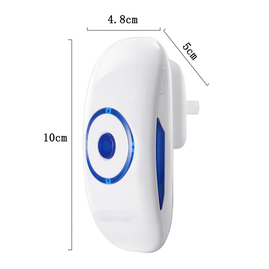 Wireless Infrared Sensing Doorbell with Welcome Device & Split Anti-Theft Alarm