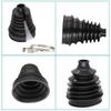 Inner Axles CV Joint Boot Kit Dust Cover Shaft Ball Head Round Clamp ForSkoda ForVolkswagen Bora Rubber Car CV Joint Boot Parts