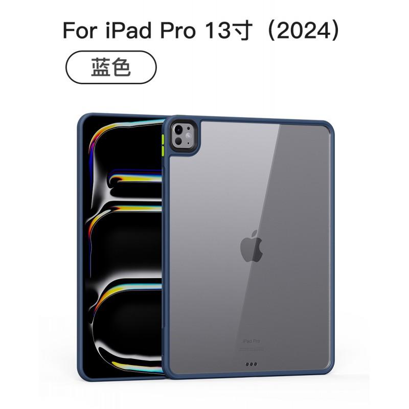 Slim Transparent Back Cover IPad Pro 12.9 Inch With TPUPC Shockproof Case Air 6 5 Minimalist Design