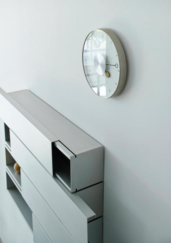 Interform Wall Clock Pianeta Sweep Movement CL-4511