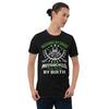 Mechanic By Choice Motorcycle Drag Racing By Birth Short-Sleeve Unisex T-Shirt