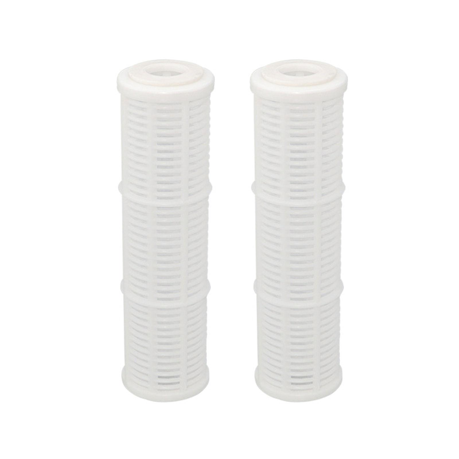

2 PCS Reliable 10 Water Filter Pre Filter Universal Filter Water Filter Household Filter Element Nylon Plastic Material