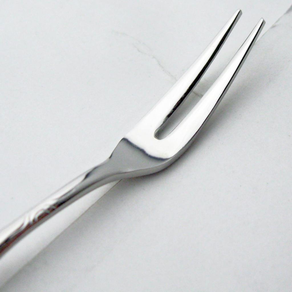 Nagao Small Twig Fruit 5 forks 1 extra Stainless Made in Japan Forks, 12.3cm, + fork, 18-8 Steel,