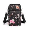 Waterproof Mobile Phone Bag Women's Mini Crossbody Bag Daily Multi-layer Zipper Purse Casual Outdoor Travel Nylon Bag