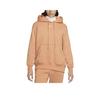 Solid Color Logo Loose-Fit Sports Sweatshirt for Women