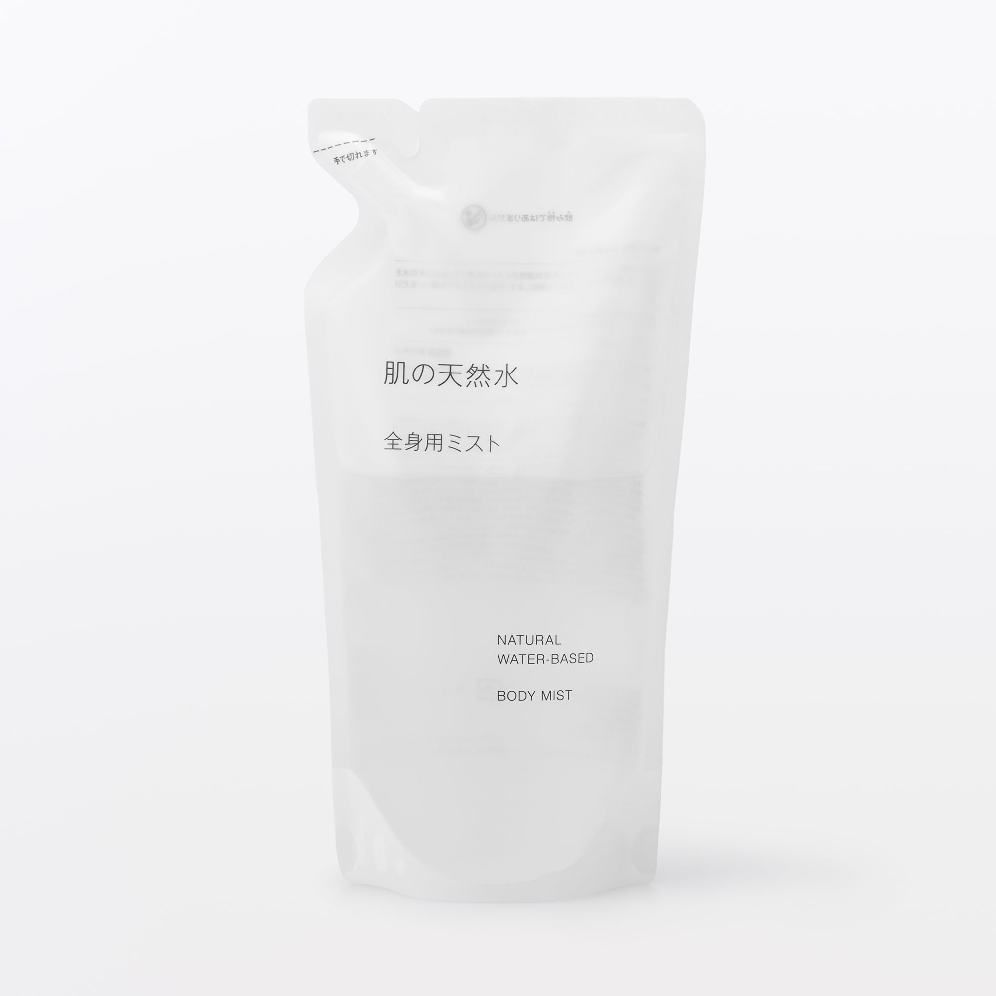 MUJI Natural Water for Body Mist 340mL 23006095 Skin, All-Over (Refill)