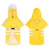 Dog Raincoat Reflective Two-legged Hooded Waterproof Windproof Pet Rain Jacket Small Medium Large Dogs