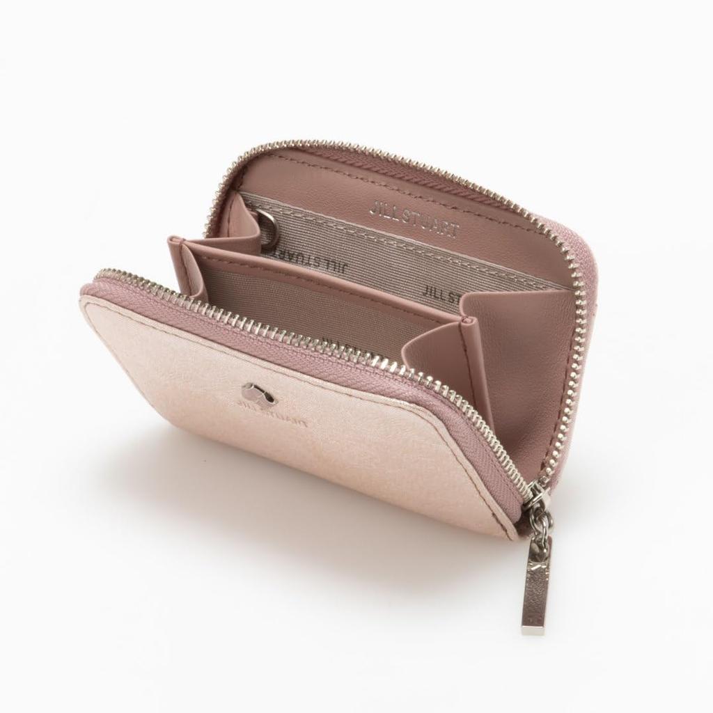 Jill Stuart Breeze Women's Slim Wallet with Antique Lamé and Original Charm (JSLW4AC1)