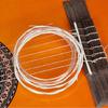 6Pcs Classical Guitar Strings Nylon Guitar String Wound Silver Color Plated