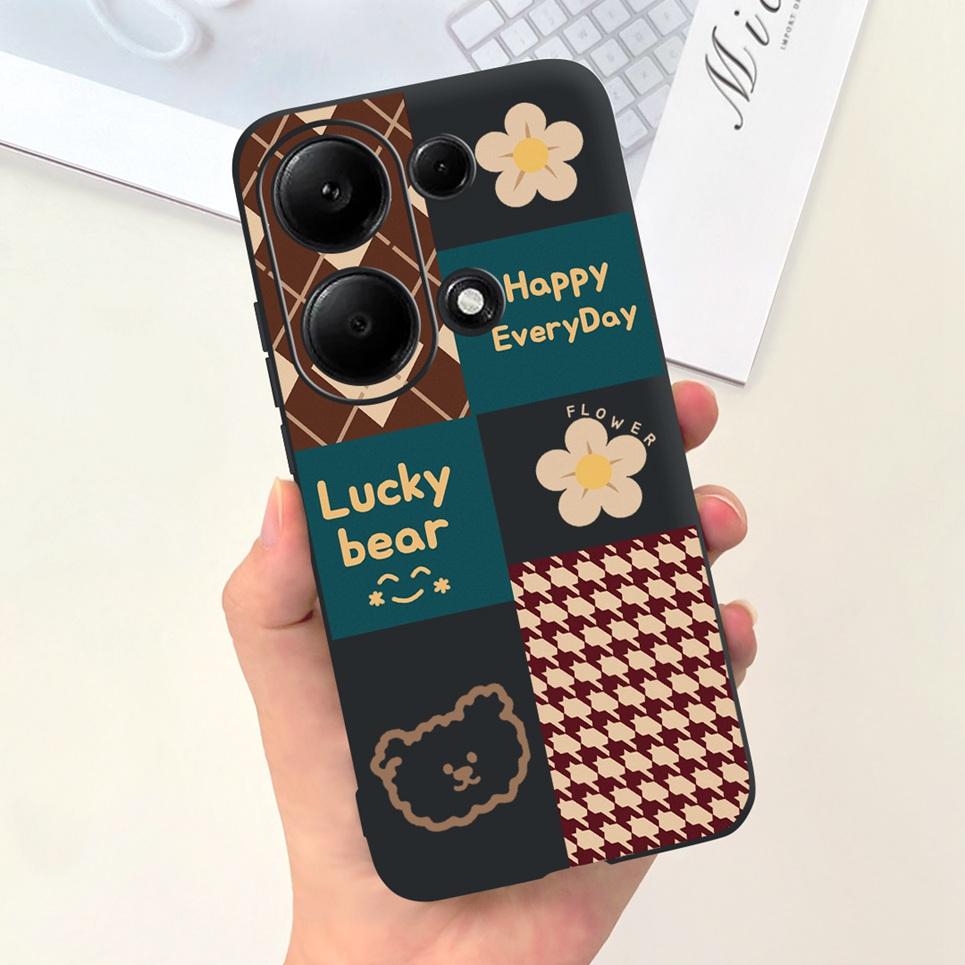 For Xiaomi Redmi Note 13 Pro 4G 5G Case Redmi Note 13 Pro Plus Note13 4G Cover Funda Coque Luxury Silicone Soft TPU Phone Mask