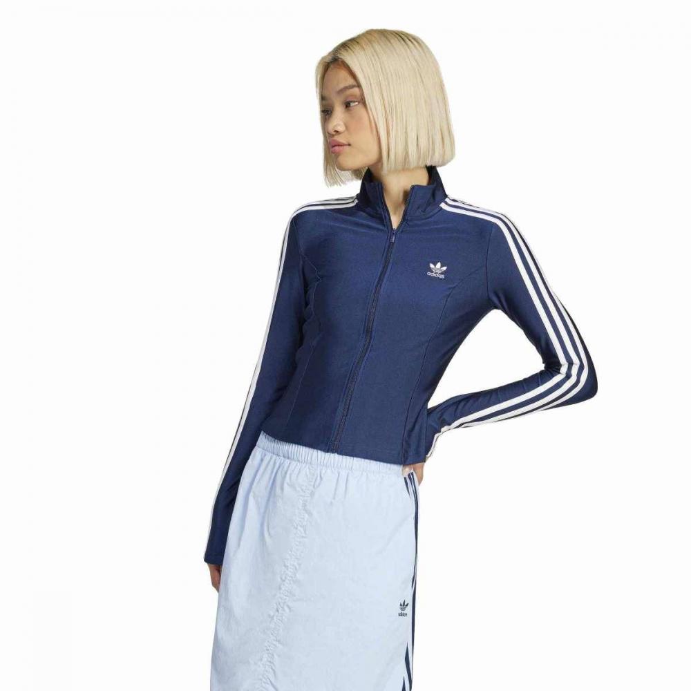 AdidaS Women S 3 StripeS Slim Track Top Jd5023 XS