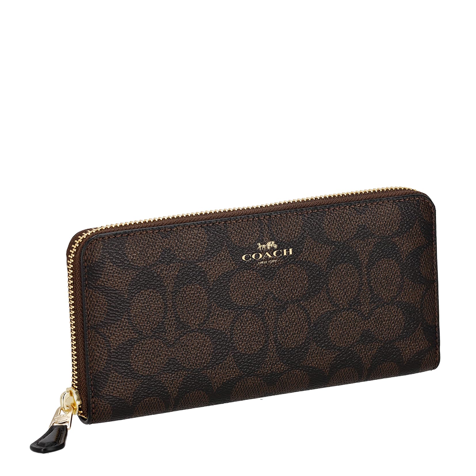 Round Zipper Long Wallet CCQ08 IMXAQ [Coach] Women s [Used]
