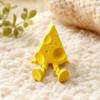 Yousheng Cheese Ornament, with Flexible-Jointed, 3D Printed Desktop Toy, Decompression Anthropomorphic Ornament
