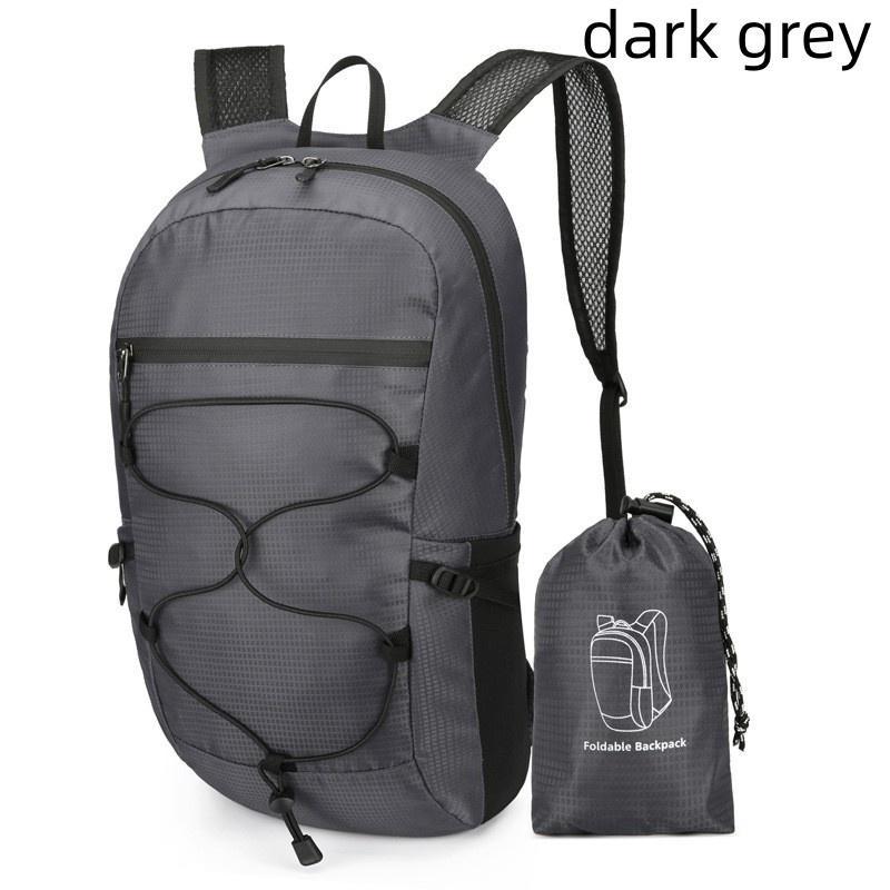 1PCS faltbarer wasserdichter Rucksack für Männer und Frauen, leichte Lauf-Offroad-Radsport-Hauttasche