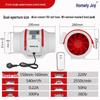 Remote-Controlled Axial Flow Indoor Exhaust Fan with Turbo Ventilation