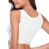 Soutien-gorge de sport sans couture respirant grande taille - Sans armatures, Ajustable, Sous-vêtement modelant à maintien latéral pour femmes