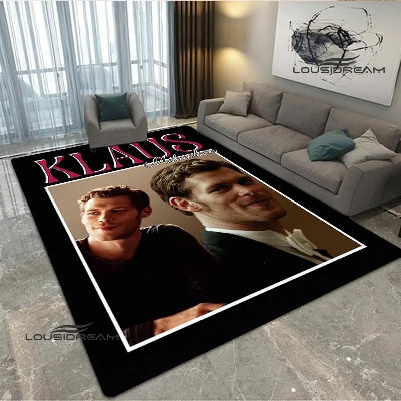 Tappeto originale Klaus Mikaelson Tappeto antiscivolo Tappetino da yoga Zerbino Oggetti di scena per fotografia Tappeto da cucina Tappeto per area Regalo di compleanno