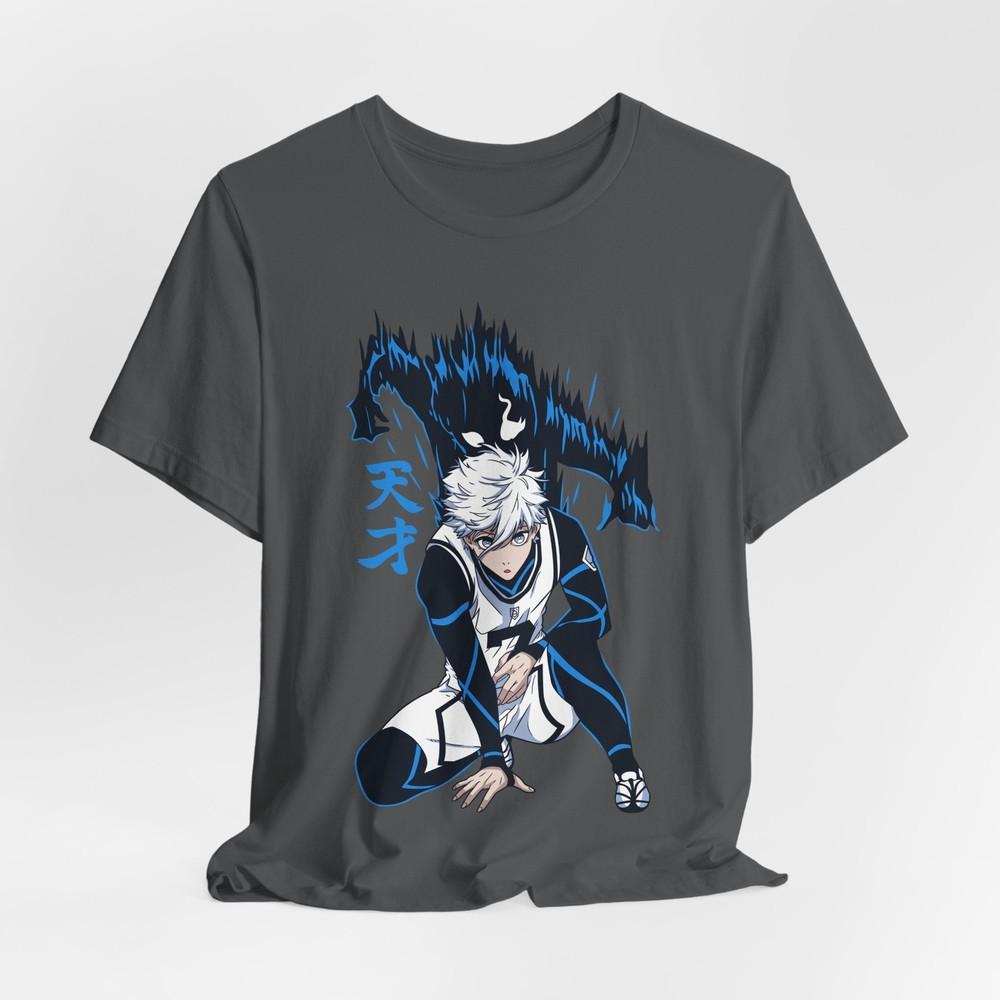 Number 7, Nagi Seishiro Inspired | Japanese Anime | Blue Lock Graphic Tee
