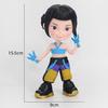 15.5cm Kpop Demon Hunters Anime Kpop Girl Group Cartoon Rumi Zoey Mira Action Figures PVC Figurines Model Doll Girls Toys Gifts