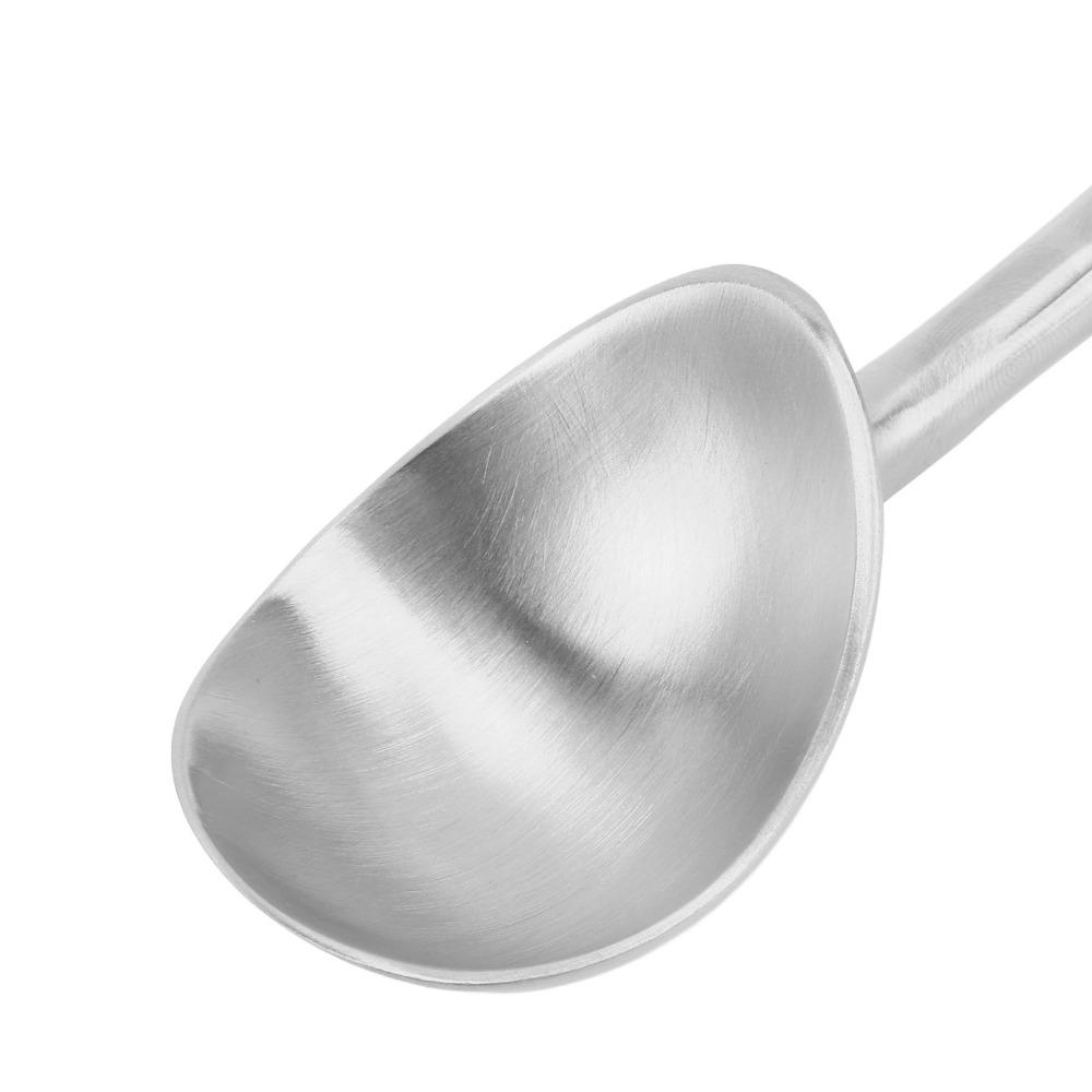 Rustless Ice Cream Scoop Polished Solid Handle Dessert Ball Maker Round Spherical Golden and Silver Fruit Ball Scooper Dessert