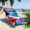 Cute Lyra Print Beach Towel, Large Soft Quick Dry Towel for Beach Camping Swimming