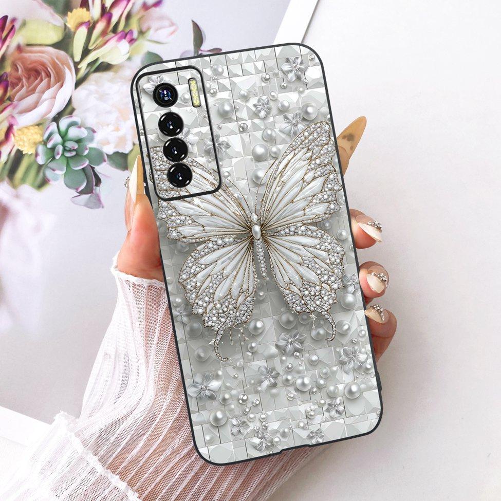 Phone Case For Tecno Camon 17 Pro Cover Silicone Cute Cat Fashion Funny Painted Funda For Tecno Camon 17Pro CG8 CG8h Casing