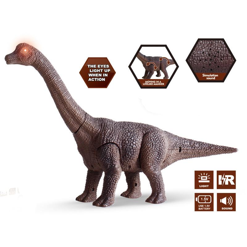 Non-Toxic Rc Dinosaur Ankylosaurus Simulation Remote Control Dino Realistic Walking With Light Sounds Creative Animal Toys For Kids Gifts