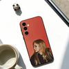 Avril Ramona Lavigne Phone Case For Samsung Galaxy A73,A72,A71,A70,A53,A52,A51,Soft Silicone Black Cover
